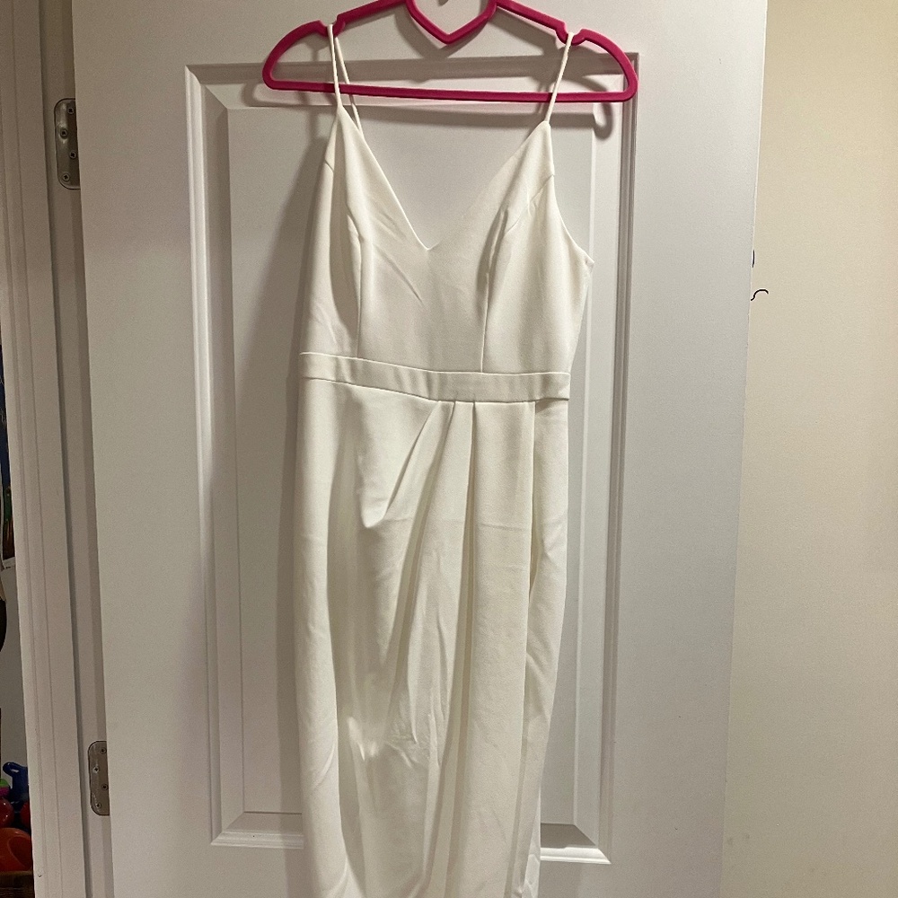 BHLDN White Bridesmaid Dress
